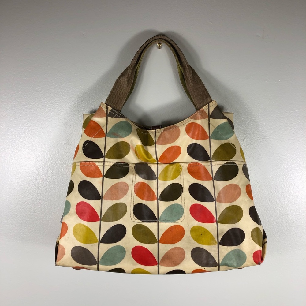 Oral Kiely | Stem Print Large Shoulder Bag